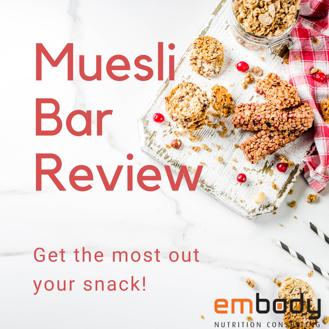 Muesli bar review