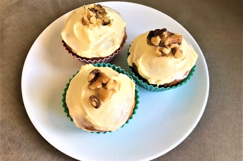 Carrot and Walnut Cupcakes