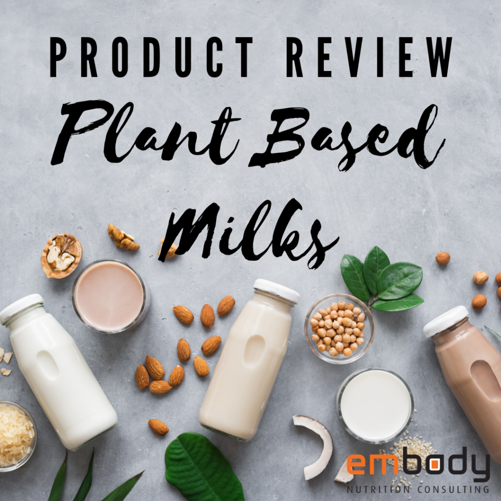 Plant based milks