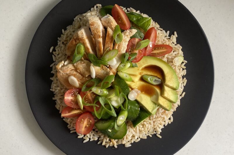 Easy Chicken and Rice Bowl